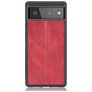 Mobigear Stitch Google Pixel 6 Pro Hülle Backcover - Rot