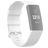 Mobigear Cross Silikon Fitbit Charge 4 Armband Dornschließe - Weiß