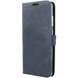 Valenta Classic Samsung Galaxy S20 Plus Hülle Echtes Leder Klapphülle Geldbörse - Blau