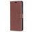 Mobigear Wallet Samsung Galaxy A51 5G Hülle Klapphülle Geldbörse - Braun