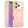 Mobigear Shockproof iPhone 17 Pro MagSafe Hülle Hardcase Backcover - Rouge Powder