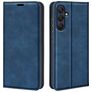 Mobigear Retro Slim Samsung Galaxy A26 Hülle Klapphülle Geldbörse - Dunkelblau