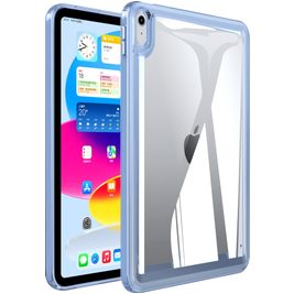 Mobigear Crystal iPad Mini 7 (2024) Hardcase Hülle Backcover - Transparent / Blau