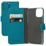 Mobiparts Saffiano Wallet iPhone 11 Pro Hülle Klapphülle Geldbörse - Türkis