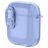 Mobigear Crystal Clip Apple AirPods 1 Hardcase Hülle - Blau