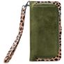 Mobilize Magnet Zipper Samsung Galaxy A42 Hülle Abnehmbare 2in1 Klapphülle Geldbörse - Leopard