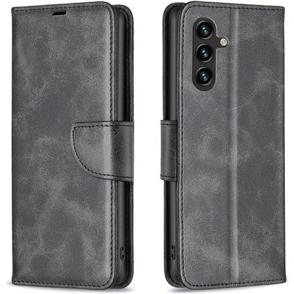 Mobigear Excellent Samsung Galaxy S25 FE Klapphülle Portemonnaie - Schwarz