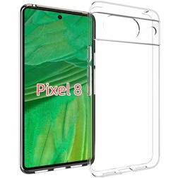 Mobigear Basics Durchsichtig Google Pixel 8 Hülle Flexibles TPU Backcover - Transparent