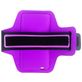 Mobigear LED Handyhalterung Joggen iPhone 6s Plus Sporthülle Neopren Sportarmband - Lila