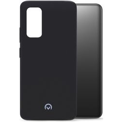 Mobilize Rubber Gelly Xiaomi Redmi Note 10 4G Hülle Flexibles TPU Backcover - Matt Black