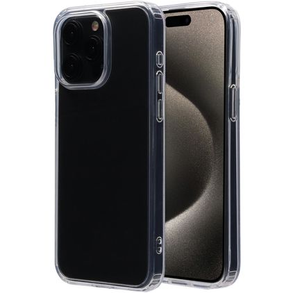 Mobiparts Classic Durchsichtig iPhone 15 Pro Max Hülle Hardcase Backcover - Transparent