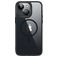 Valenta Trend iPhone 13 MagSafe Hülle Hardcase Backcover - Transparent / Schwarz