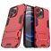 Mobigear Armor Stand iPhone 13 Pro Hülle Hardcase Backcover Stoßfest mit Ständer - Rot