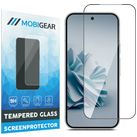 Mobigear Premium Google Pixel 9 Panzerglas Gehärtetes Glas Displayschutz - Hüllenfreundlich - Schwarz