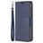 Mobigear Excellent Huawei P40 Hülle Klapphülle Geldbörse - Blau