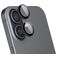 Mobiparts iPhone 17 Pro Panzerglas Kameralinsenschutz - Hüllenfreundlich - Schwarz