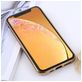 Mobigear Royal iPhone 11 Hülle Flexibles TPU Backcover - Transparent / Gold