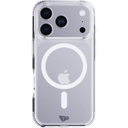 Tech21 EvoLite Durchsichtig iPhone 17 Pro MagSafe Hülle Flexibles TPU Backcover Stoßfest - Transparent