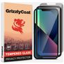 GrizzlyCoat Easy Fit AntiSpy iPhone 13 Mini Panzerglas Displayschutz Privacy - Hüllenfreundlich + Montagerahmen