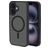 Mobiparts Hardcover iPhone 16 MagSafe Hülle Hardcase Backcover - Satin Black