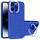Mobigear Cube iPhone 14 Pro Max Hardcase Backcover mit Ständer - Blau