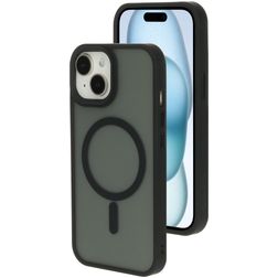 Mobiparts Hardcover iPhone 15 MagSafe Hülle Hardcase Backcover - Satin Black