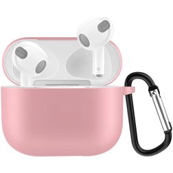 Mobigear Classic Apple AirPods 3 Hülle Flexibles Silikon - Pink