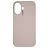 Nudient Base iPhone 16 Silikon Backcover - Stone Beige