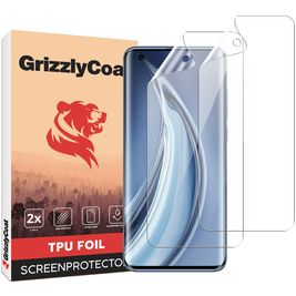 GrizzlyCoat Xiaomi Mi 10 Pro Hydrogel TPU Displayschutz - Hüllenfreundlich + Applikator (2er Pack)