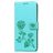 Mobigear Roses Xiaomi Redmi Note 9S Klapphülle Portemonnaie - Türkis