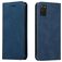Mobigear Retro Slim Samsung Galaxy S20 Hülle Klapphülle Geldbörse - Blau