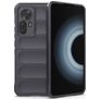 Mobigear Bumpy Xiaomi 12T Hülle Flexibles TPU Backcover - Charcoal