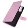 Mobigear Classic Motorola One Hyper Hülle Klapphülle Geldbörse - Pink