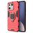 Mobigear Armor Ring Xiaomi 13 Hülle Hardcase Backcover Stoßfest mit Ringhalter - Rot