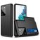 Mobigear Brushed Credit Card Slot Case Black Samsung Galaxy S21 Ultra