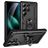 Mobigear Armor ring Samsung Galaxy S25 Ultra Hülle Hardcase Backcover Stoßfest mit Ringhalter - Schwarz