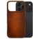 Mobilize Premium iPhone 17 Pro Max MagSafe Hülle Echtes Leder Backcover - Burned Cognac