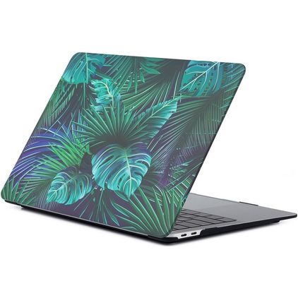 Mobigear Design MacBook Air 13 Zoll (2010-2019) Hardcase Hülle MacBook Case - Palm Leafs - Model A1369 / A1466