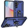 Mobigear Armor ring Samsung Galaxy A37 Hülle Hardcase Backcover Stoßfest mit Ringhalter - Blau