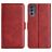 Mobigear Slim Magnet Motorola Moto G62 Hülle Klapphülle Geldbörse - Rot