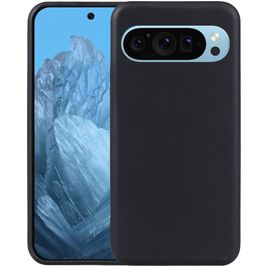Mobigear Basics Google Pixel 9 Pro XL Hülle Flexibles TPU Backcover - Schwarz