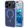 Mobiparts Hardcover iPhone 17 Pro Max MagSafe Hardcase Backcover - Satin Light Blue