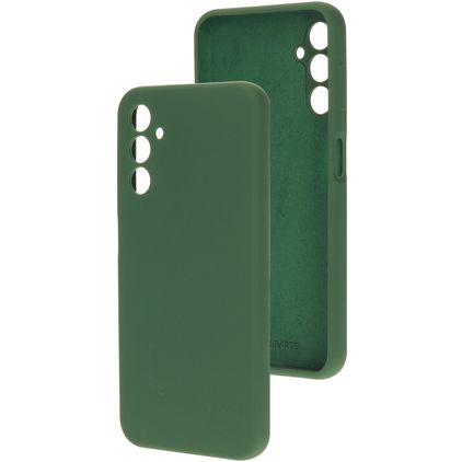 Mobiparts Samsung Galaxy A14 Silikon Hülle Backcover - Forest Green