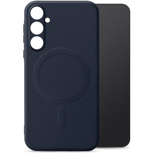 My Style Protective Flex Samsung Galaxy A55 MagSafe Hülle Flexibles TPU Backcover - Marineblau