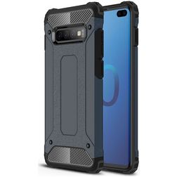 Mobigear Outdoor Samsung Galaxy S10 Plus Hardcase Backcover Shockproof - Marineblau