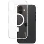 CARE by PanzerGlass Flagship iPhone 16 Plus MagSafe Hülle Hardcase Backcover - Transparent / Weiß