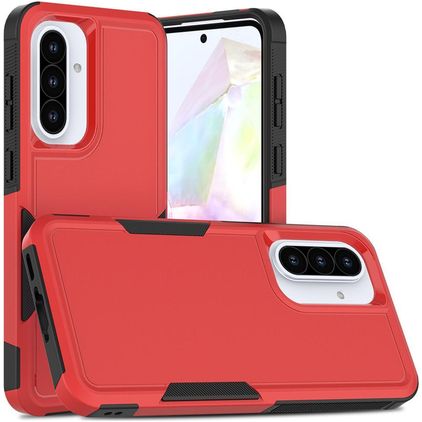 Mobigear Heavy Armor Samsung Galaxy A36 Hardcase Backcover Shockproof - Rot