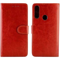Mobigear Wallet OPPO A31 Hülle Klapphülle Geldbörse - Braun