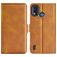 Mobigear Slim Magnet Nokia G11 Plus Hülle Klapphülle Geldbörse - Cognac