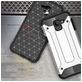 Mobigear Outdoor Samsung Galaxy J6 (2018) Hülle Hardcase Backcover Stoßfest - Silber